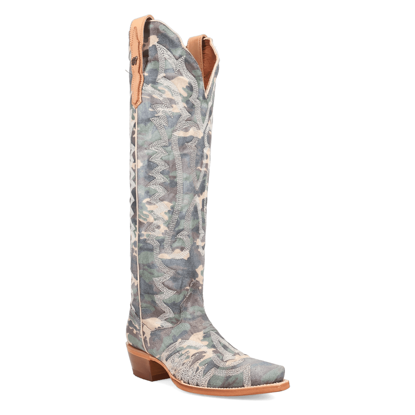 Women's Dan Post Camo Darlin' Fabric Boot - Camo - DP7084
