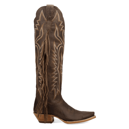 Women's Dan Post Prairie Dancer Leather Boot - Brown - DP7103