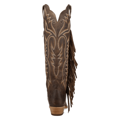 Women's Dan Post Prairie Dancer Leather Boot - Brown - DP7103