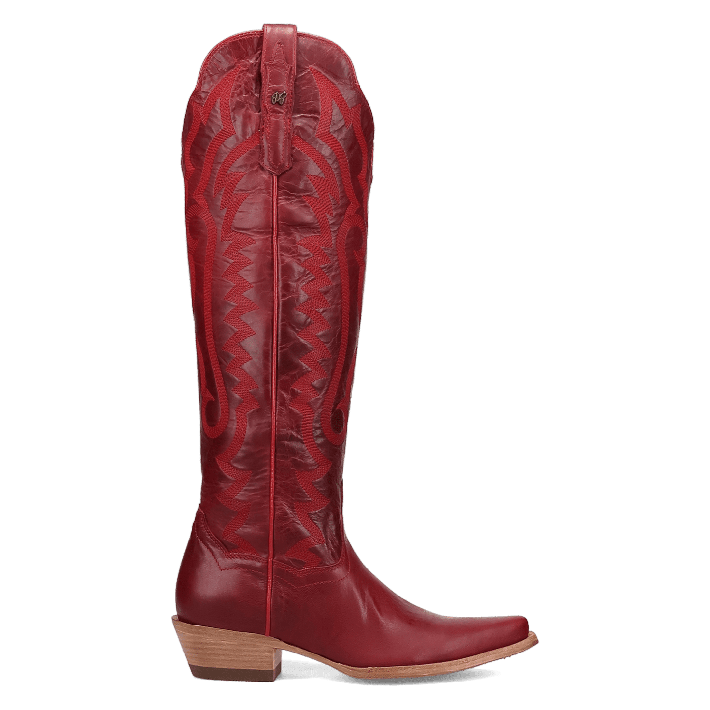 Women's Dan Post Heartland Leather Boot - Red - DP7104