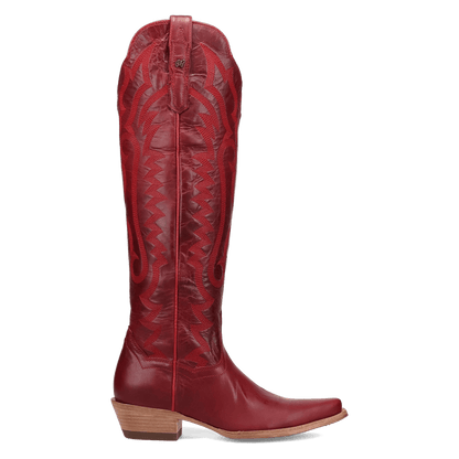 Women's Dan Post Heartland Leather Boot - Red - DP7104