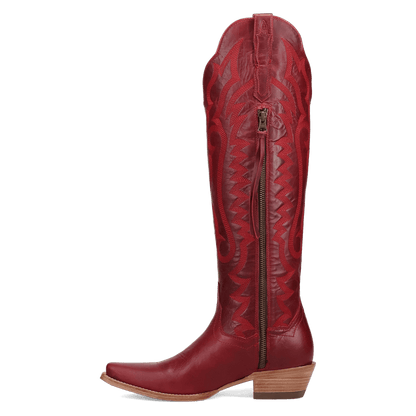 Women's Dan Post Heartland Leather Boot - Red - DP7104