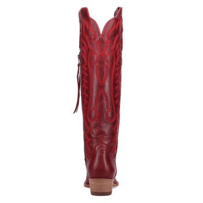 Women's Dan Post Heartland Leather Boot - Red - DP7104