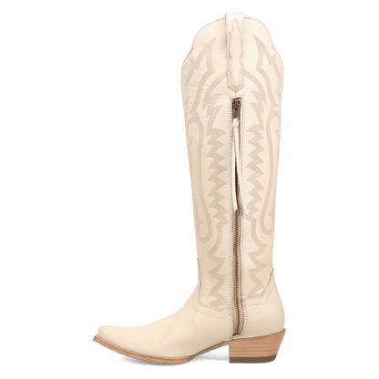 Women's Dan Post Heartland Leather Boot - Bone - DP7106