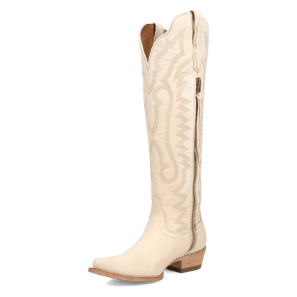 Women's Dan Post Heartland Leather Boot - Bone - DP7106