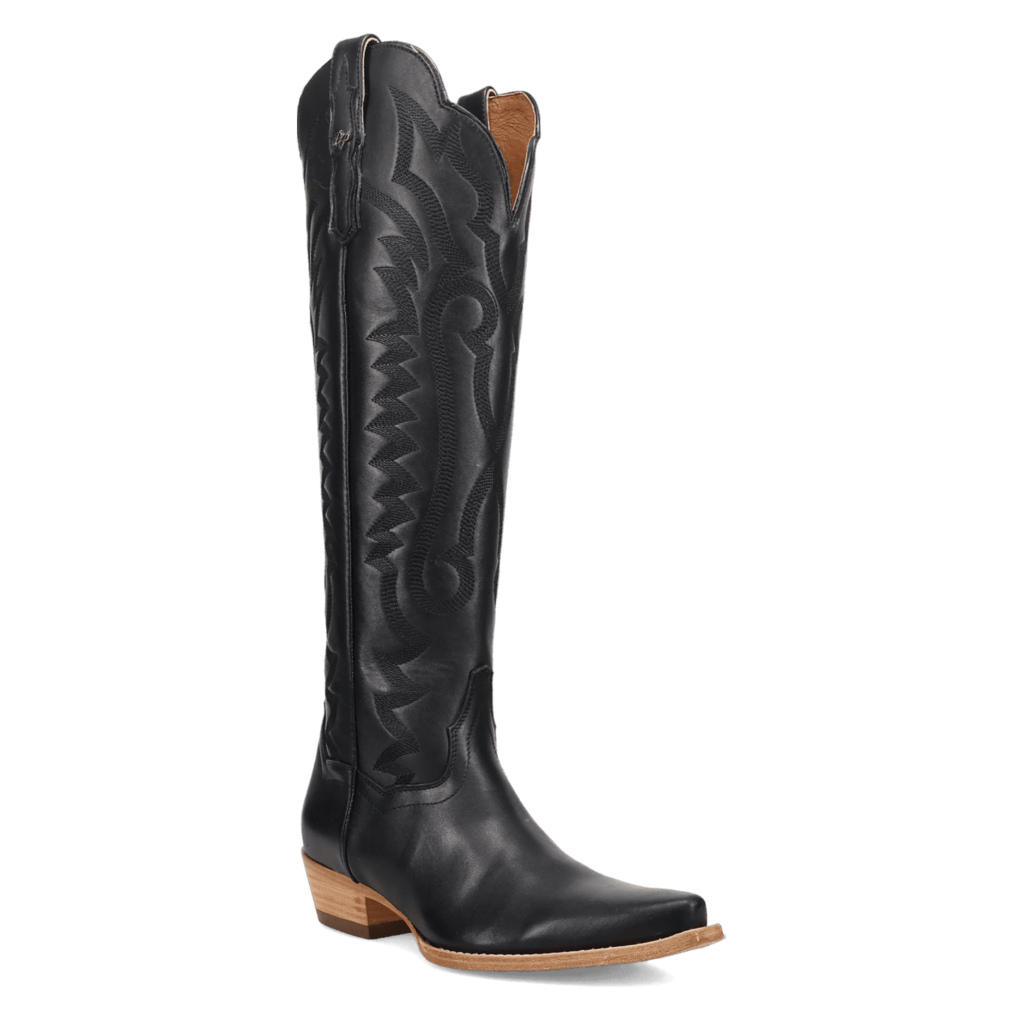 Women's Dan Post Heartland Leather Boot - Black - DP7107