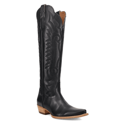 Women's Dan Post Heartland Leather Boot - Black - DP7107