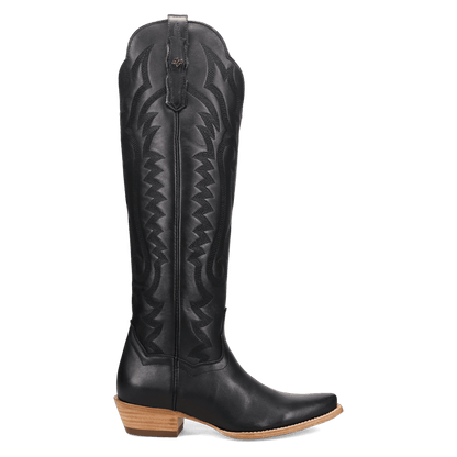 Women's Dan Post Heartland Leather Boot - Black - DP7107