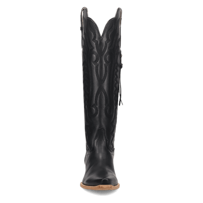 Women's Dan Post Heartland Leather Boot - Black - DP7107