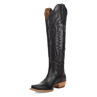 Women's Dan Post Heartland Leather Boot - Black - DP7107
