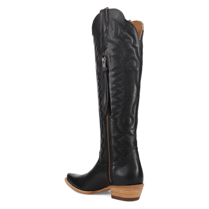 Women's Dan Post Heartland Leather Boot - Black - DP7107
