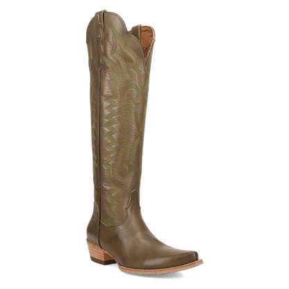 Women's Dan Post Heartland Leather Boot - Green - DP7108