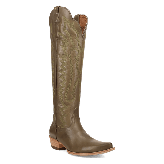 Women's Dan Post Heartland Leather Boot - Green - DP7108