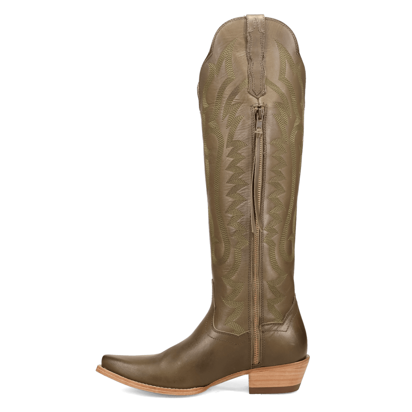 Women's Dan Post Heartland Leather Boot - Green - DP7108