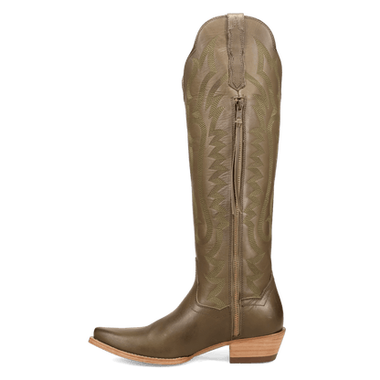 Women's Dan Post Heartland Leather Boot - Green - DP7108