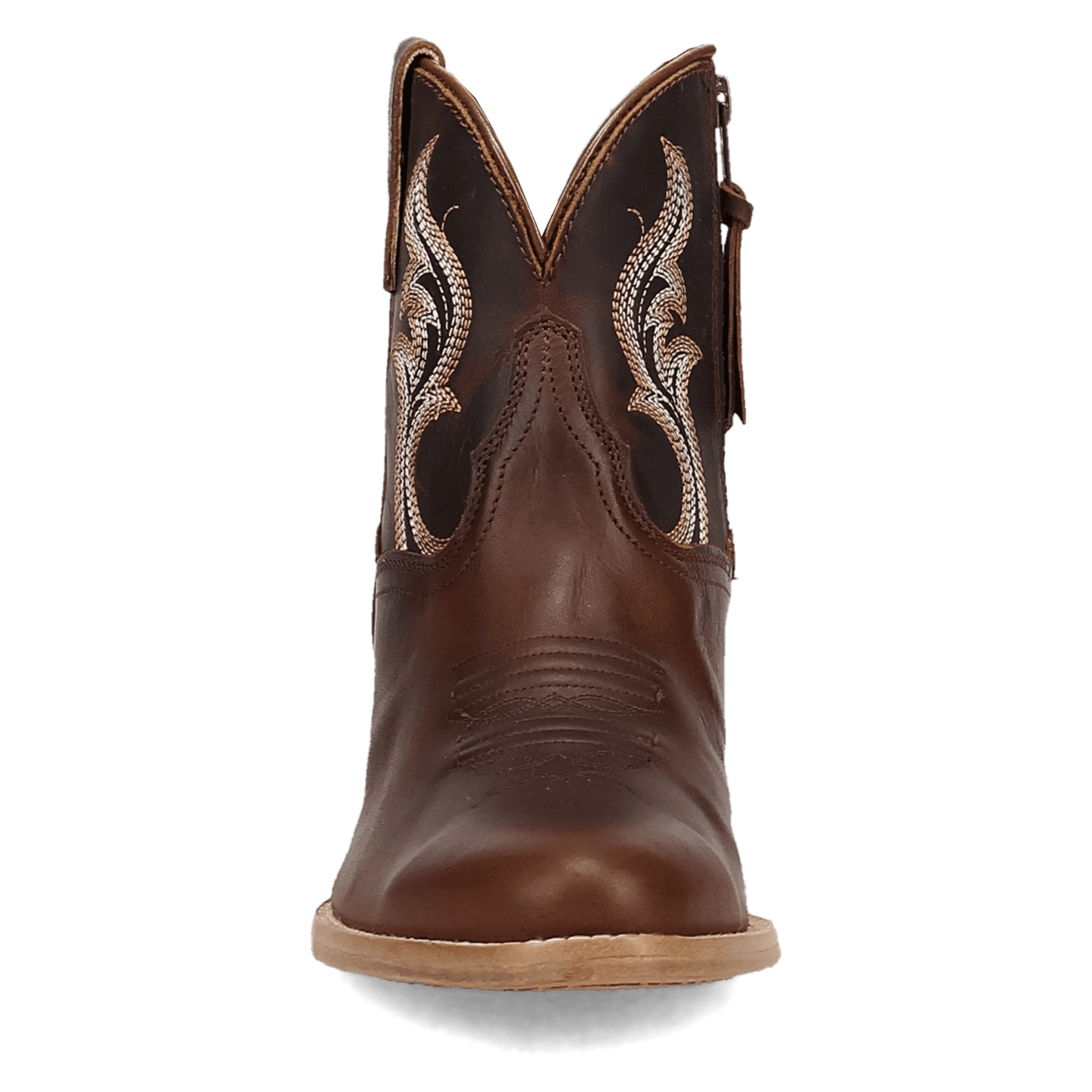 Women's Dan Post Rustic Charm Leather Bootie - Brown - DP7111