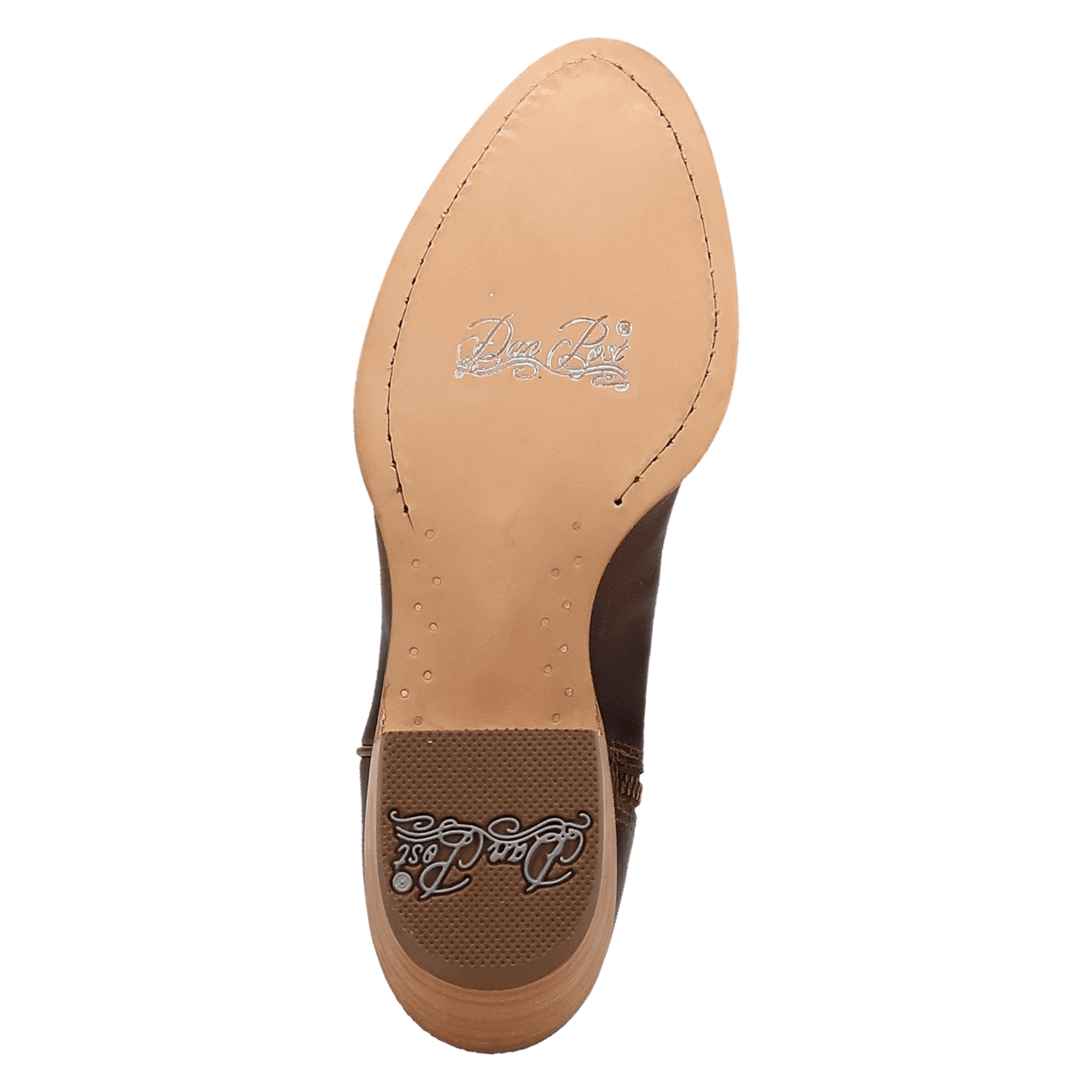 Women's Dan Post Rustic Charm Leather Bootie - Brown - DP7111