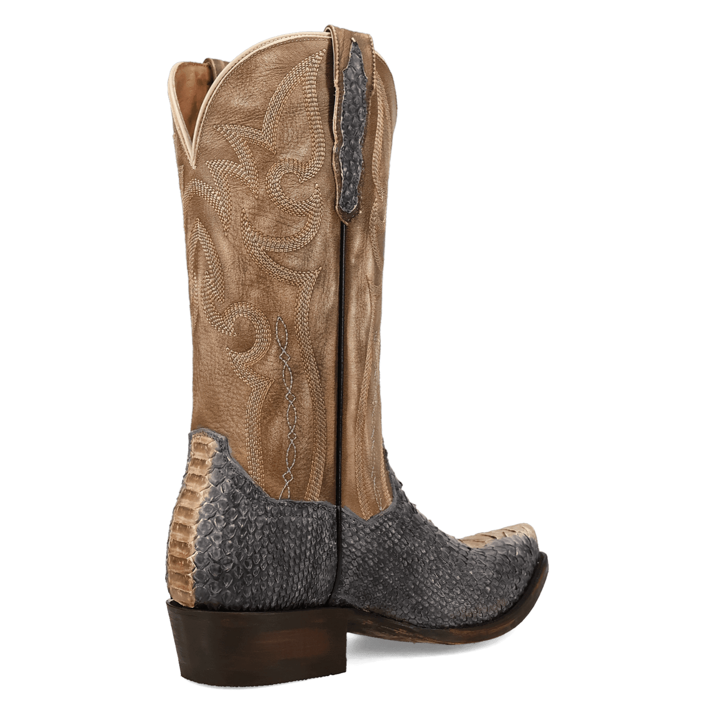 Men's Dan Post Stryker Python Boot - Gray - DP7122