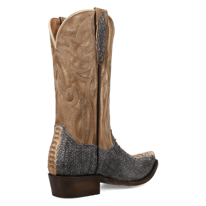 Men's Dan Post Stryker Python Boot - Gray - DP7122