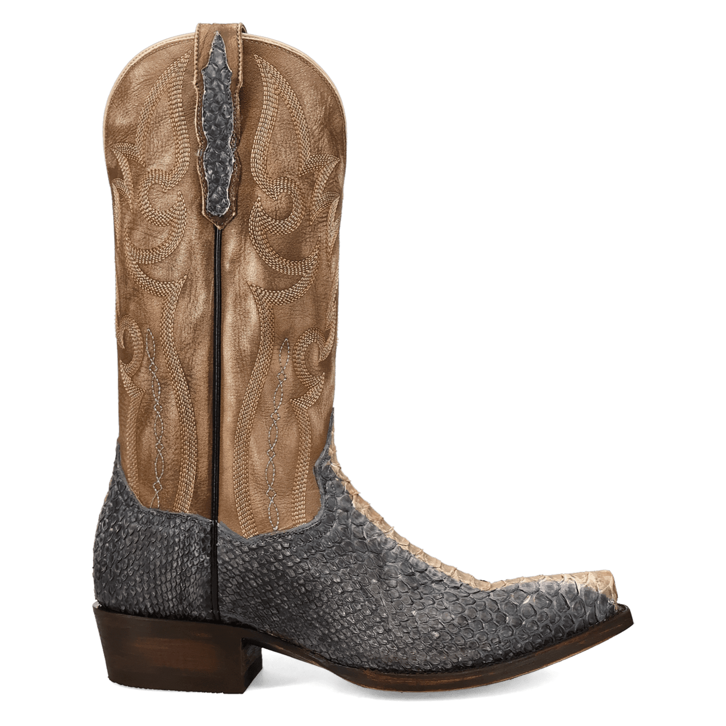 Men's Dan Post Stryker Python Boot - Gray - DP7122
