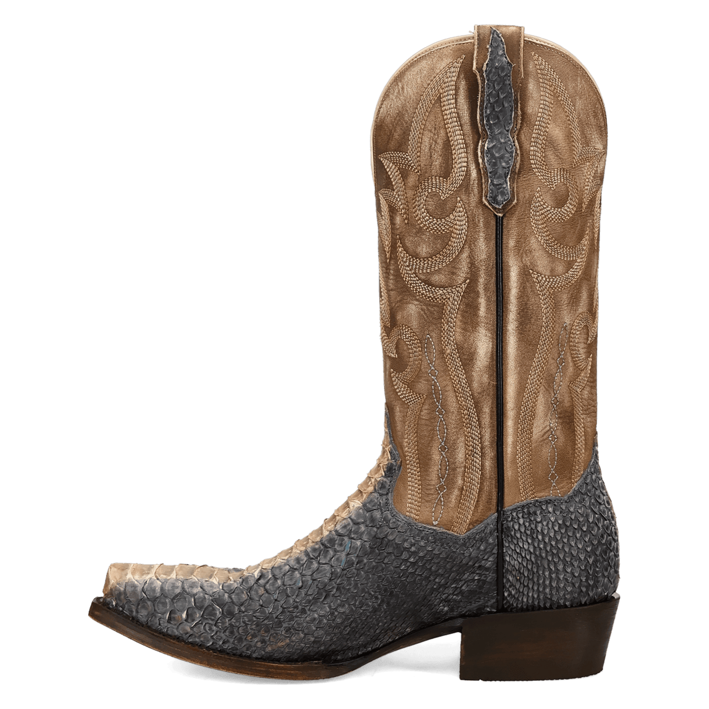Men's Dan Post Stryker Python Boot - Gray - DP7122