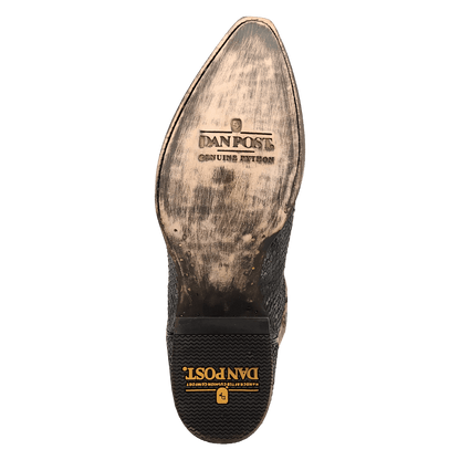 Men's Dan Post Stryker Python Boot - Gray - DP7122