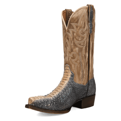 Men's Dan Post Stryker Python Boot - Gray - DP7122