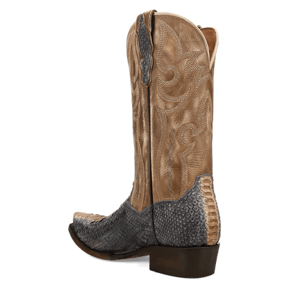 Men's Dan Post Stryker Python Boot - Gray - DP7122
