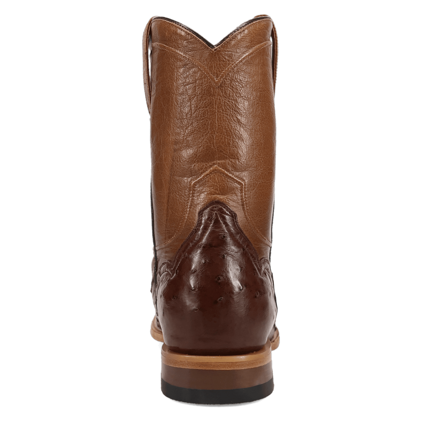 Men's Dan Post Ardor Full Quill Ostrich Boot - Brown - DP7133