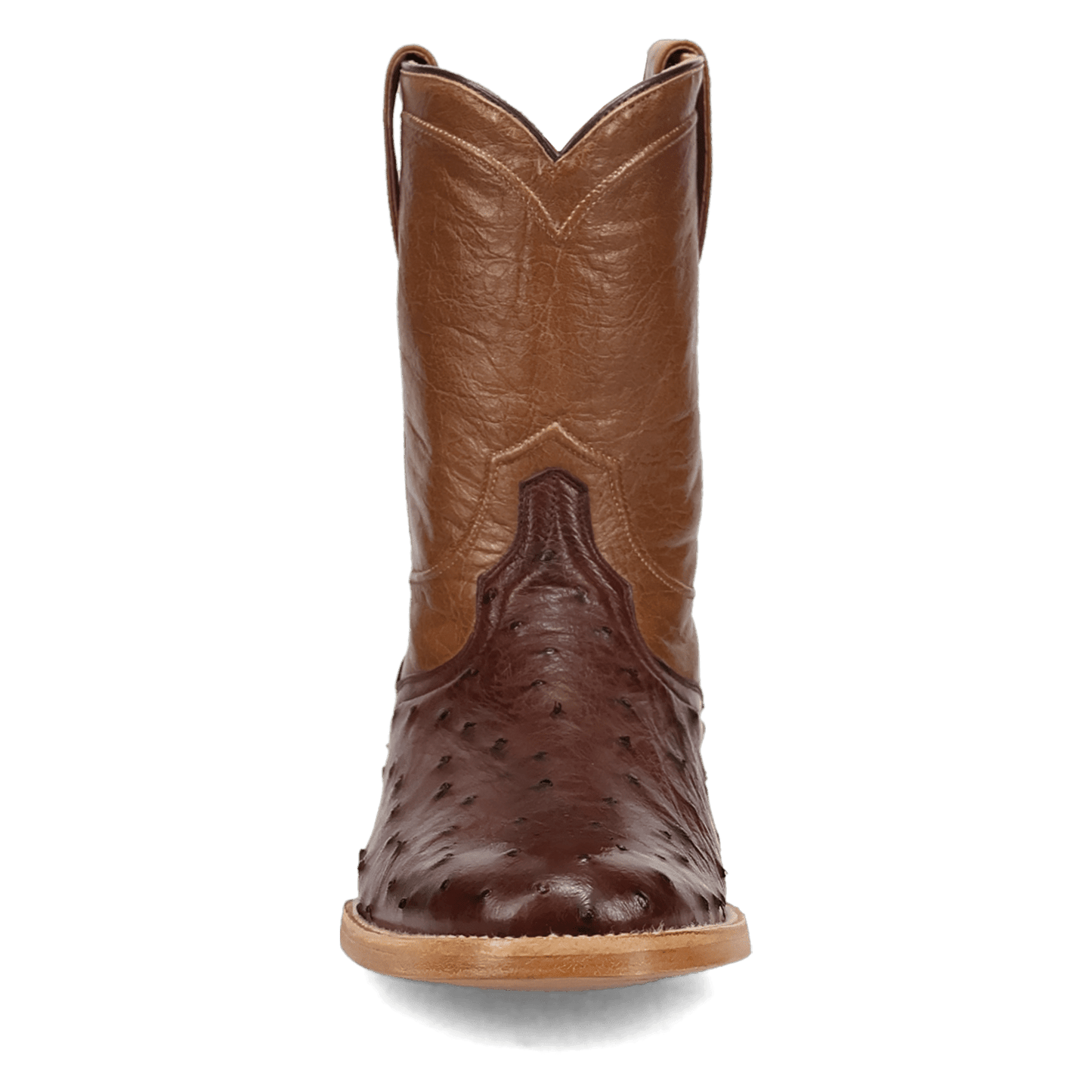 Men's Dan Post Ardor Full Quill Ostrich Boot - Brown - DP7133