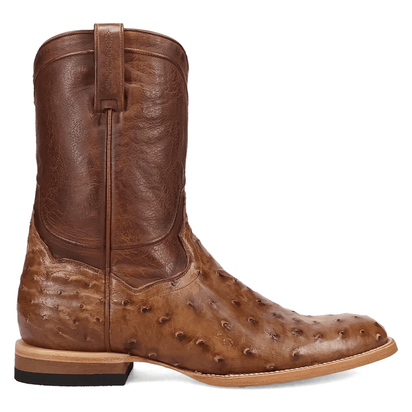 Men's Dan Post Ardor Full Quill Ostrich Boot - Tobacco - DP7134