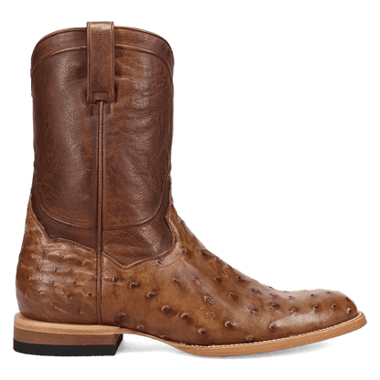Men's Dan Post Ardor Full Quill Ostrich Boot - Tobacco - DP7134