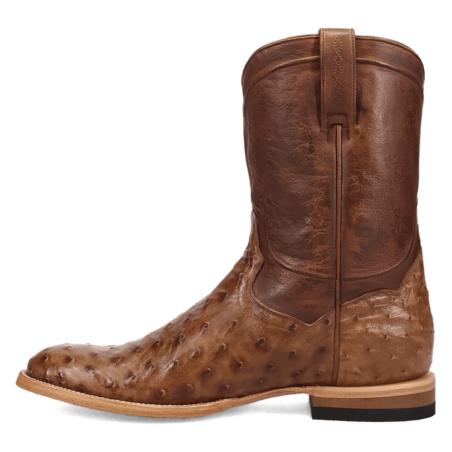 Men's Dan Post Ardor Full Quill Ostrich Boot - Tobacco - DP7134