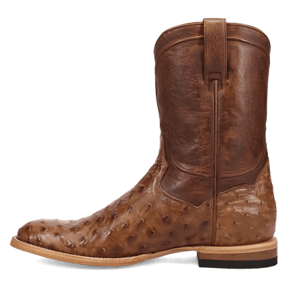 Men's Dan Post Ardor Full Quill Ostrich Boot - Tobacco - DP7134