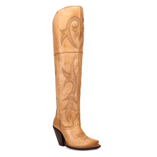Women's Dan Post Jilted Leather Boot - Brown - DP7148