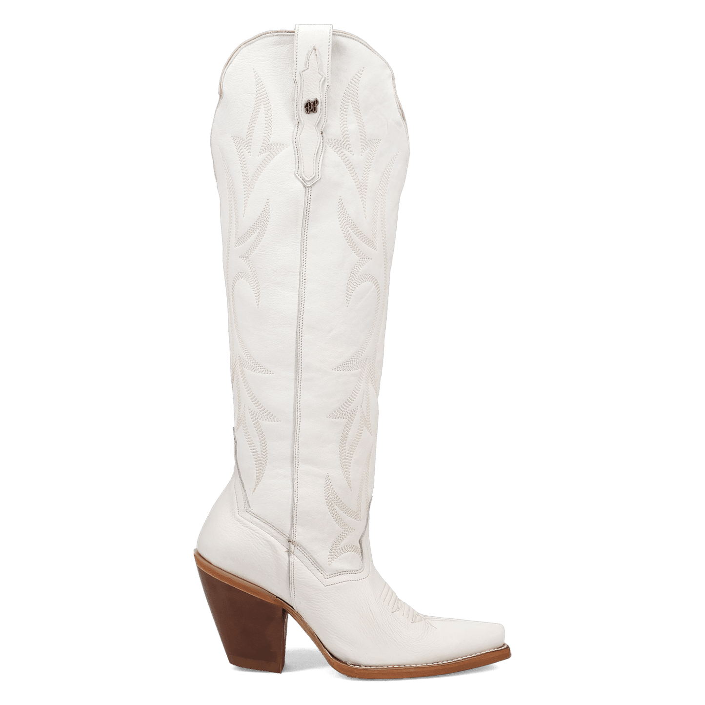 Women's Dan Post Blissful Beauty Leather Boot - White - DP7149