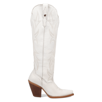 Women's Dan Post Blissful Beauty Leather Boot - White - DP7149