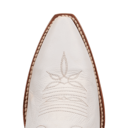 Women's Dan Post Blissful Beauty Leather Boot - White - DP7149
