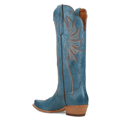 Women's Dan Post Grace Leather Boot - Blue - DP7152