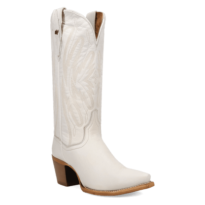 Women's Dan Post Mila Leather Boot - White - DP7161