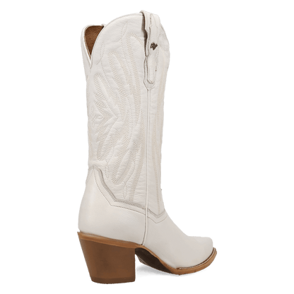 Women's Dan Post Mila Leather Boot - White - DP7161