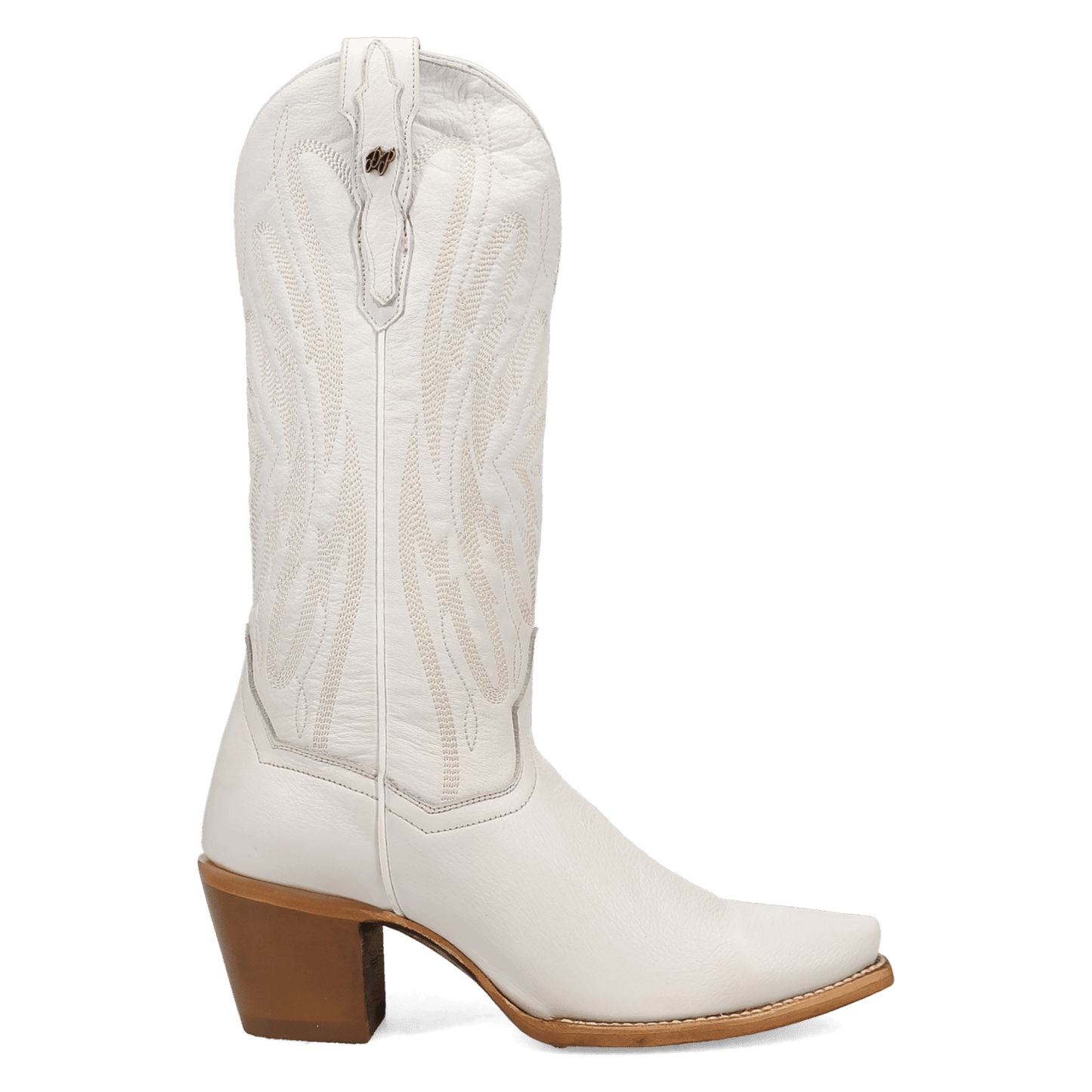 Women's Dan Post Mila Leather Boot - White - DP7161