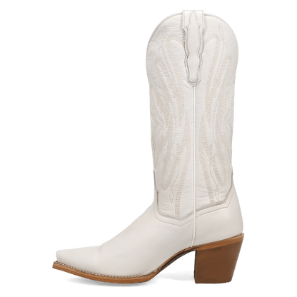 Women's Dan Post Mila Leather Boot - White - DP7161