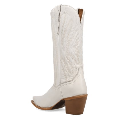 Women's Dan Post Mila Leather Boot - White - DP7161