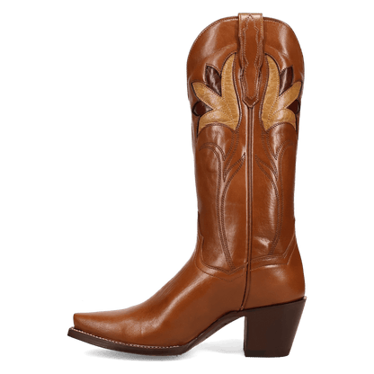Women's Dan Post Marsala Leather Boot - Whiskey - DP7174