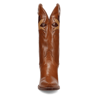 Women's Dan Post Marsala Leather Boot - Whiskey - DP7174