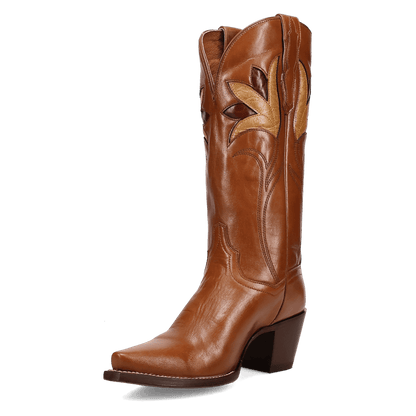 Women's Dan Post Marsala Leather Boot - Whiskey - DP7174