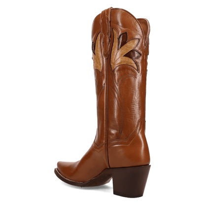 Women's Dan Post Marsala Leather Boot - Whiskey - DP7174