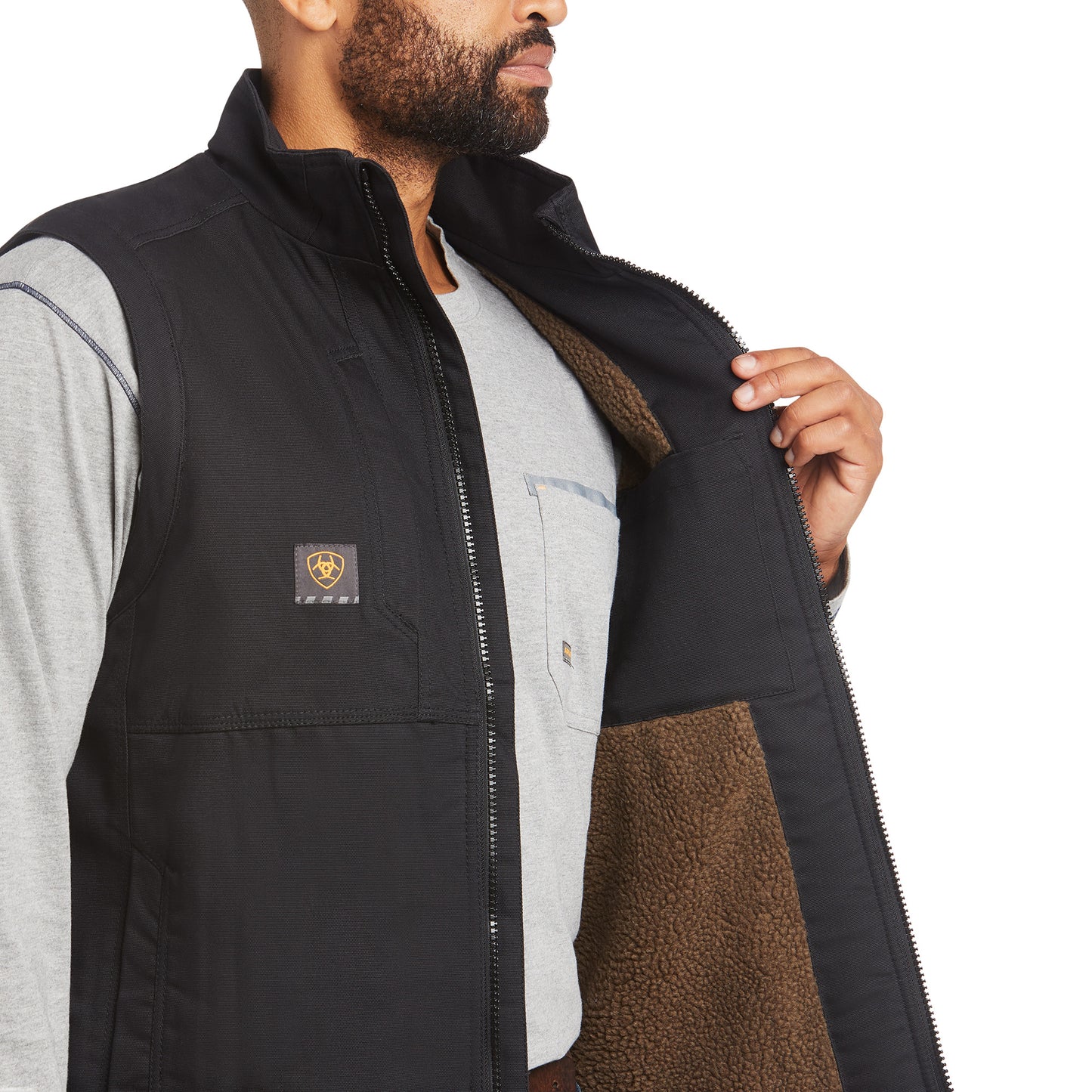 Rebar DuraCanvas Vest Black - 10023933