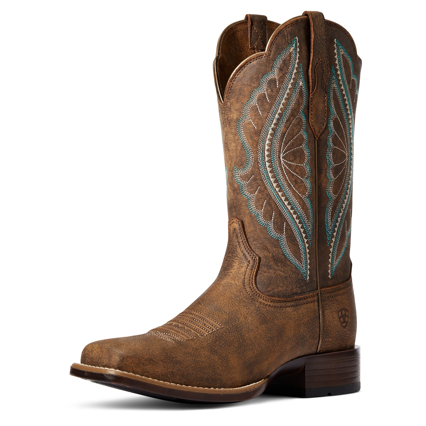 Ariat Women's PrimeTime Western Boot - TACK ROOM BROWN - 10034163